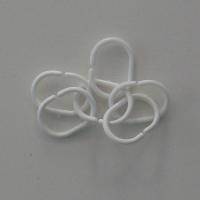 Кольца для штор в ванную пластик - упаковка 14шт