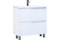 Тумба Neo 80+ умывальник Neo 80 белая