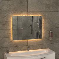 Зеркало 60х80 см с LED подсветкой фоновой 3000К с сенсорным выкл. универс. кр. КЗСК  320т0608ску  