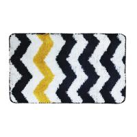 Коврик МК 50х80 "Зигзаг" желтый микрофибра Delphinium