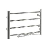 Полотенцесушитель электрический КЛАССИК-ПРЕМИУМ-ПРЯМОЙ 40*53 нержав с сухим 40 W