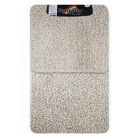 Коврик в ванную Moss 102 двойной белый 60*100+50*60 см 100% хлопок ворс 30мм