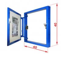 Люк под плитку съемный Д 40/40 LYUKER