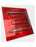 Полотенцесушитель D 50/60 1-1/2" Без полки Водяной (К0, Состаренный алюминий)