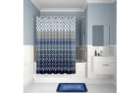 Штора для ванной комнаты, 200*180, полиэстер, IDDIS D07P218i11