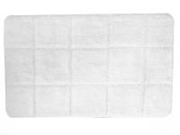 Коврик МК 45х75 Плитка белый, микрофибра Delphinium