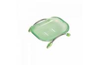 Мыльница L333 на стол пластик. зеленая LEDEME