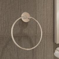 Полотенцедержатель глянц.хром, матов стекло сплав металлов Sena  IDDIS,SENSSO0i51