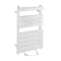 Полотенцесушитель электр. белый лесенка двусторон 800*505*100 (220 В) BRIMIX алюм. на 9 перек