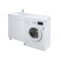 Тумба КАТРИН 58 с раковиной REDO 120 L (ЛЕВАЯ) 1205*485*145