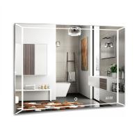    AZARIO зеркало 800*600-4 Voll сенсор. выключ.+ часы