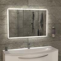 Зеркало 70х100 см с LED подсветкой 6000К с сенсорным выкл.  КЗСК 3480710ск