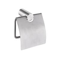 Держатель туалетной бумаги с экраном нерж с резным креплением GFmark 81003