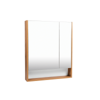 Зеркальный шкаф "Мальта" 80 правый/левый без света 800х134х850 VIANT