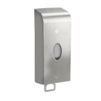 Дозатор жидкого мыла настенный метал. нерж. антивандальный