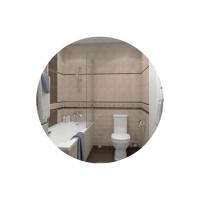 Зеркало 739ск круглое 60 см БРОНЗА с LED подсв 4000К с сенсорным выкл. универс. крепл. КЗСК