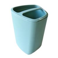Стакан для зубных щеток А6169 Delphinium  MINT пластик 106309