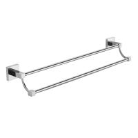 Полотенцедержатель трубчатый двойной, хром RINA  AZARIO