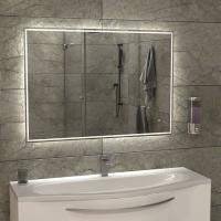 Зеркало 70х100 см с LED подсветкой 6000К с сенсорным выкл. КЗСК 3030710ску 