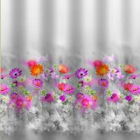 Штора для ванной САНАКС полиэстр (Роз. герберы)