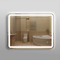 Зеркало 70х80 см с LED подсветкой 4000К с сенсорным выкл. универсальное крепл. КЗСК