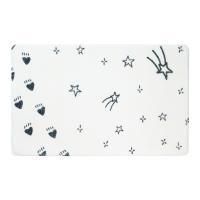 Коврик для ванной Fixsen Teddy Sky FX-6001S, белый, 50х80см