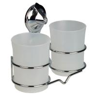 Стакан двойной на присоске BI-1001