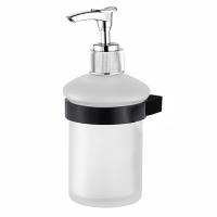 Дозатор настенный стекло черный L5527 LEDEME