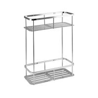 Полочка прямоугольная с литым дном двойная TITAN 77360 Sanaks