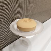 Мыльница, глянц.хром мат. стекло, сплав металлов, Sena  IDDIS,SENSSG0i42