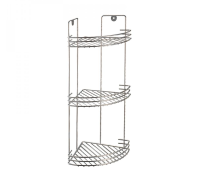 Полка угловая тройная хром W2672C