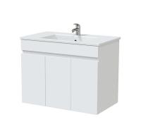 Тумба  NEXT подвесная 80 + раковина Bridge 80