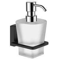 Дозатор жидкого мыла ЧЕРНЫЙ  L30327B LEDEME