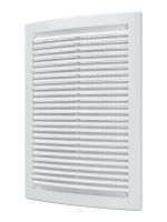 Решётка вентиляционная "ERA" (белая , пластик) (180х250) (1825 РЦ)