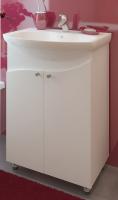 Тумба Spring 55 №6 +умывальник(Элеганс 55) белый