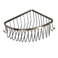 Полочка одинарная угловая овальная под БРОНЗУ MAGNUS 95350