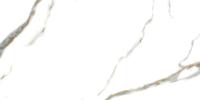 Керамогранит полированный 60x120 Golden White Statuario белый (1,44м2) (2шт/уп) LAPARET