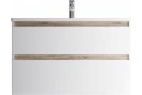 База под раковину, подвесная, 100 см, 2 ящика, белый глянец, AM.PM, X-Joy