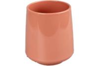 Стакан д/зубн. щеток пластик Блум коралл