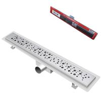 Трап горизонтальный (нерж, решетка - нерж.) 70*650  TIM (BAD416502)