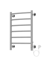 Полотенцесушитель электрический Классик TERMINUS 32х500х650 П6 (СЛЕВА, нерж)
