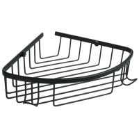 Полка угловая одноэтажная Fixsen Hotel черная FX-31051-1A