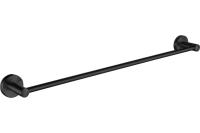 Полотенцедержатель одинарный 60см черный нерж L71701B LEDEME