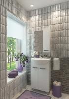 Тумба SLIM №5 50 + умывальник Альфана 52 с/о