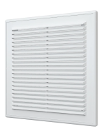Решётка вентиляционная "ERA" (белая , пластик) (249х249) (2525Р)