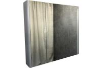 Зеркало-шкаф Сорренто 90 светло-серый COMFORTY