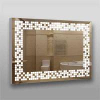 Зеркало Eva Gold 70х100 с LED подсветкой, с антизапотиванием кнопочный выключатель