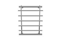 Полотенцесушитель нерж. "КАСКАД'" Terminus 500*630 (бок.подключ.) П5