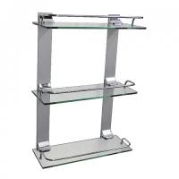 Полка стеклянная 3-х этажная 10203