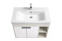 Тумба Флай 80 белый дуб крафт + ум.Миранда 80